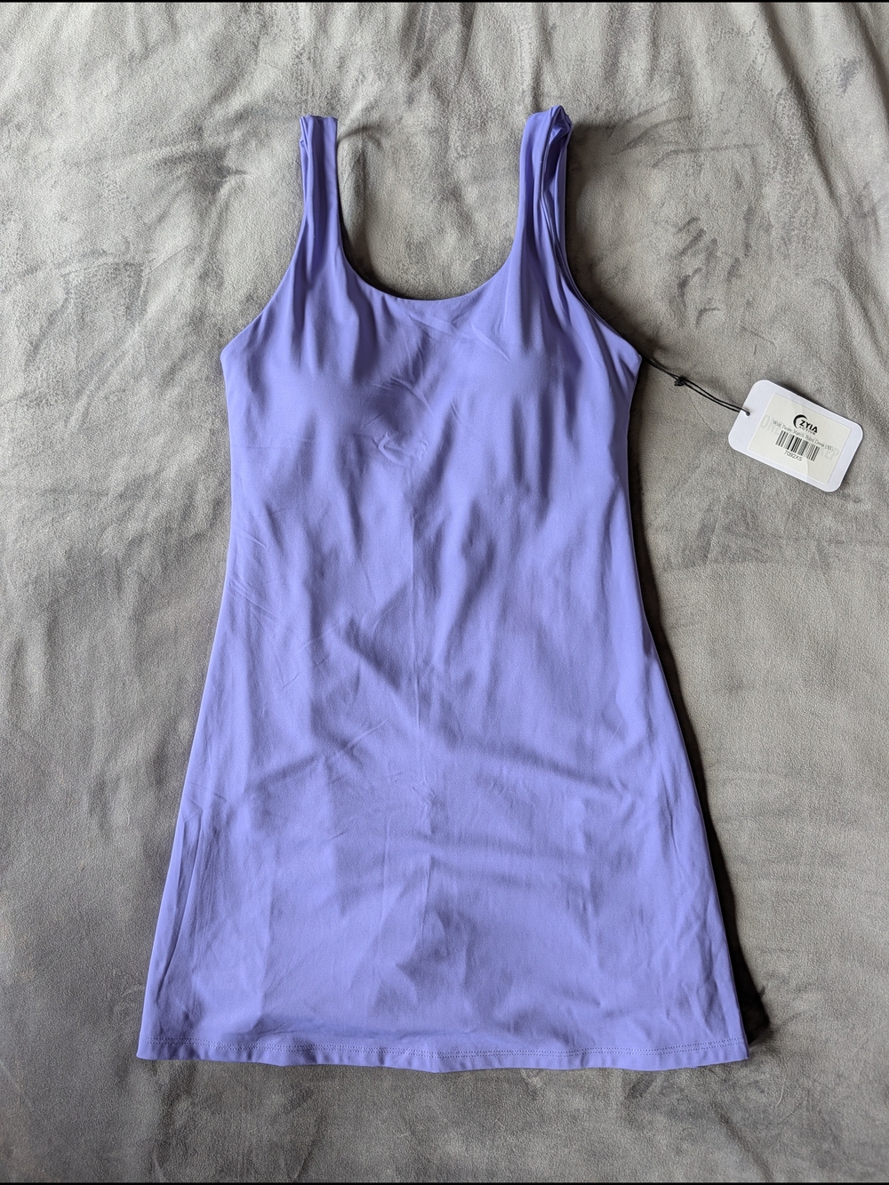 ZYIA Lilac Scoop-Neck Tank Dress